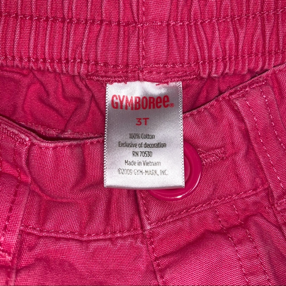 Gymboree Fuchsia Pink Citrus Slice Cute Summer Shorts -Size 3T - Picture 6 of 9
